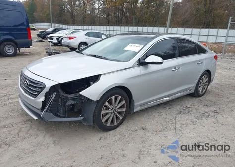 2016 Hyundai Sonata Limited из США, поврежденный, VIN 5NPE34AF9GH391184